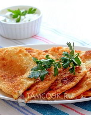 Постные чебуреки с картошкой