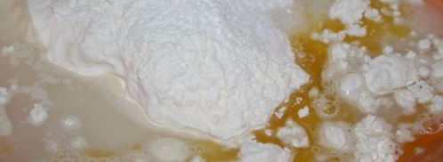 сочные хрустящие чебуреки со свининой. Шаг 5