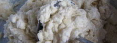 тесто постное для чебуреков. Шаг 4