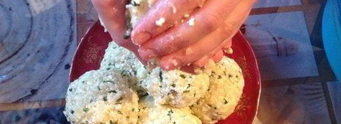 тонкие чебуреки с картофельной начинкой. Шаг 4