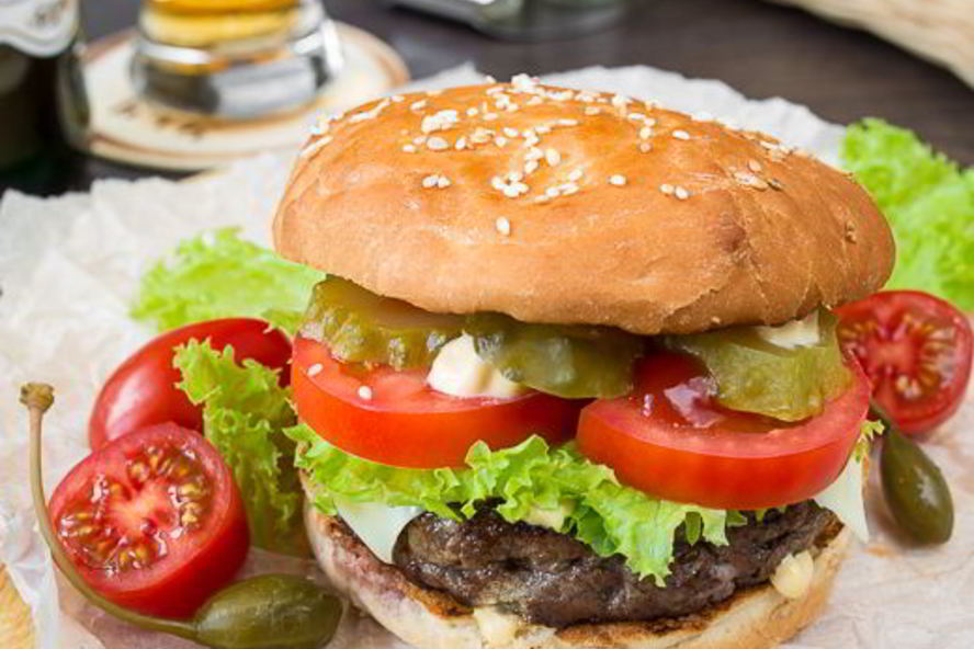 Рецепт чизбургера с котлетой из говядины