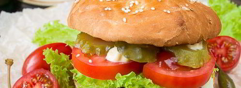 чизбургер с котлетой из говядины. Шаг 11