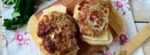 чизбургер во французском тосте. Шаг 5