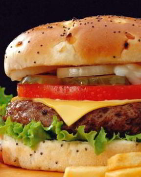 Домашний чизбургер с сыром