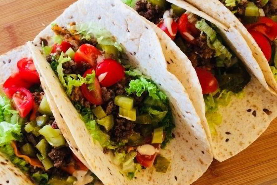 Рецепт лучшего тако-чизбургер