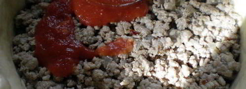 мясной пирог чизбургер. Шаг 7