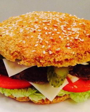 Необычный чизбургер