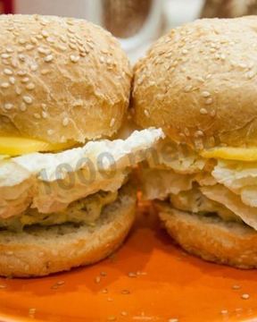 Паровые котлеты из индейки чизбургеры