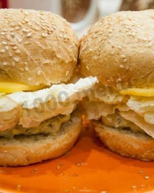 Паровые котлеты из индейки чизбургеры