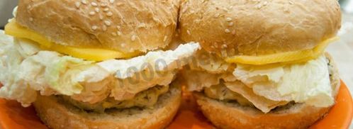 паровые котлеты из индейки чизбургеры. Шаг 8