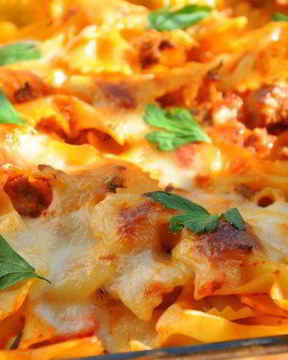 Запеченная паста Чизбургер