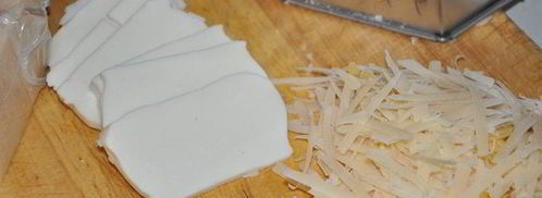 запеченная паста чизбургер. Шаг 6