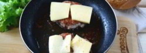 завтрак в чизбургере. Шаг 4