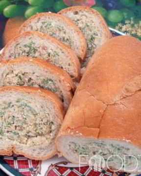 Фаршированный батон