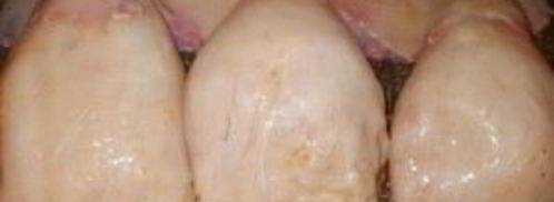 фаршированный кальмар с рисом и яйцом. Шаг 6