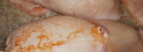 фаршированные кальмары с рисом и яйцом. Шаг 7