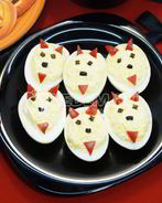 Фаршированные яйца Дьяволята