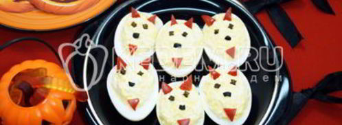 фаршированные яйца дьяволята. Шаг 8