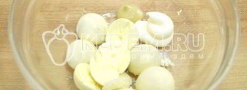 фаршированные яйца карри. Шаг 4