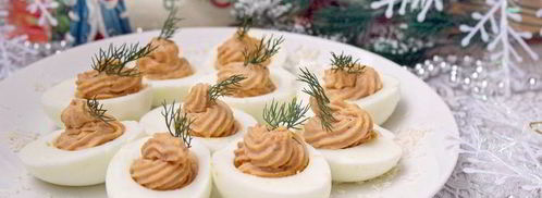 фаршированные яйца с паштетом из индейки. Шаг 10