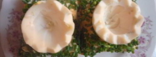 фаршированные яйца цыплята. Шаг 8