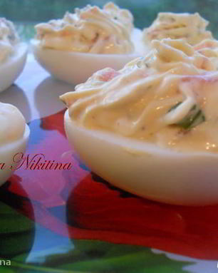 Яйца фаршированные Дьявольские