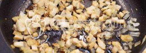 яйца фаршированные грибами. Шаг 4