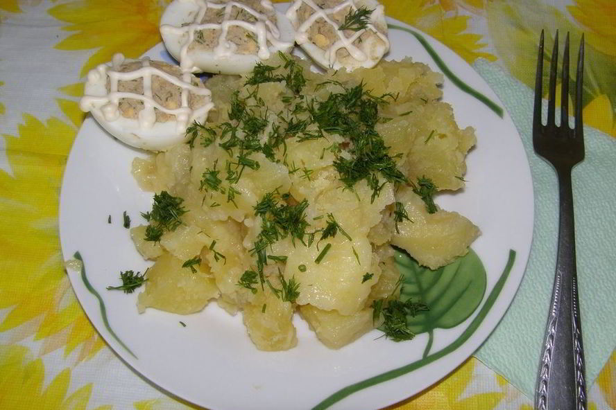 Рецепт яиц, фаршированных паштетом