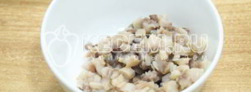 яйца фаршированные сельдью. Шаг 4