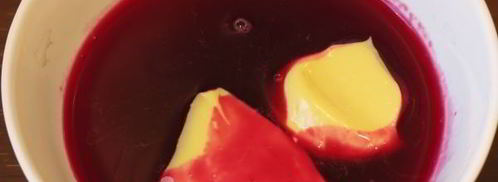 яйца фаршированные в цветном желе. Шаг 19