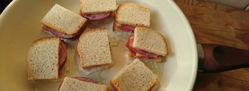 горячие мини-гренки. Шаг 8