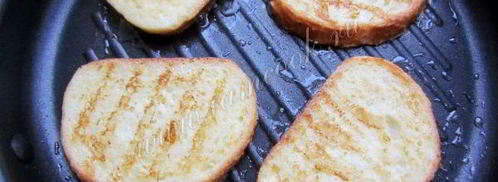 гренки из батона с яйцом и молоком. Шаг 7