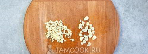 гренки из бородинского хлеба с чесноком. Шаг 6