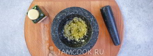 гренки из бородинского хлеба с чесноком. Шаг 8