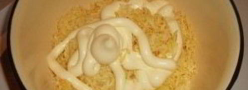 гренки из черного хлеба с сыром. Шаг 6