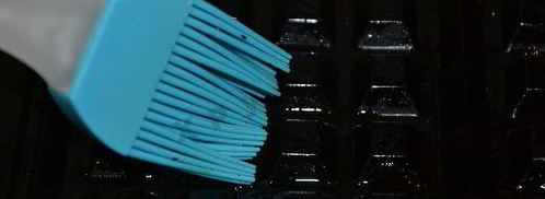 гренки из хлеба в вафельнице. Шаг 4