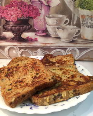 Гренки из зернового хлеба