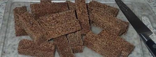 гренки к пиву с чесноком. Шаг 5