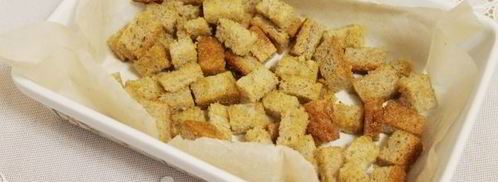 гренки с чесноком в духовке. Шаг 9