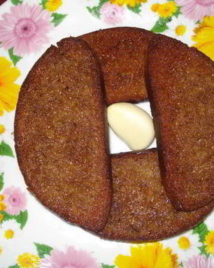 Гренки с чесноком