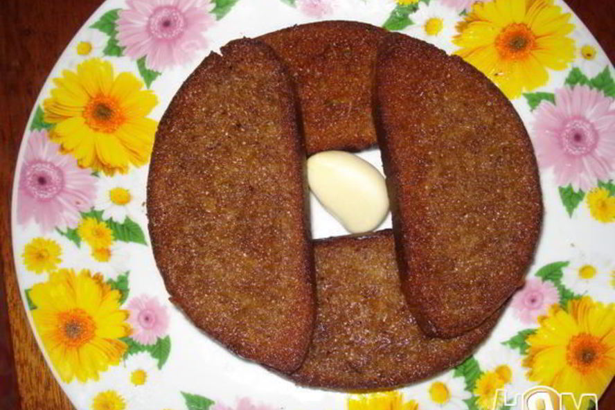 Рецепт гренков с чесноком