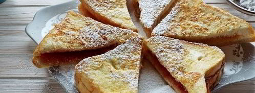 гренки с джемом. Шаг 13