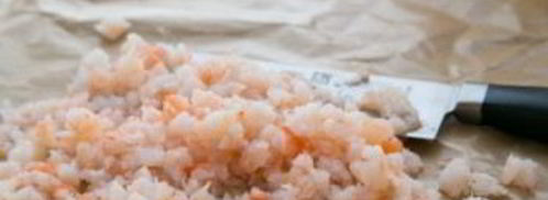 гренки с креветками. Шаг 3