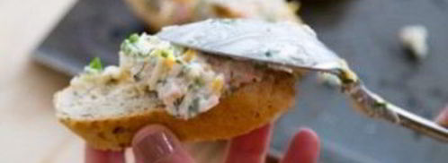 гренки с креветками. Шаг 7