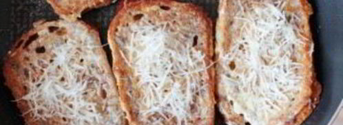 гренки с помидорами и сыром к завтраку. Шаг 5