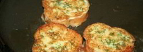 гренки с помидорами и сыром в духовке. Шаг 4