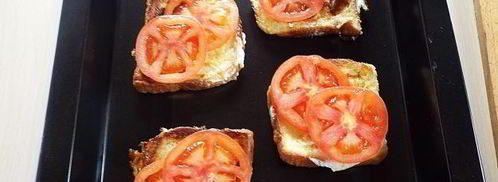 гренки с помидорами и сыром. Шаг 11