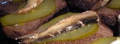 гренки с шпротами. Шаг 5