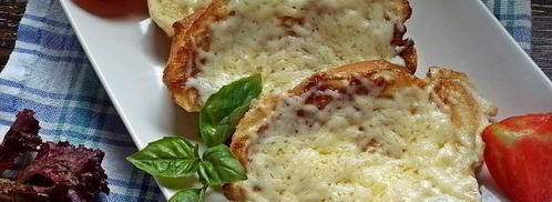 гренки с сыром и яйцом на сковороде. Шаг 15