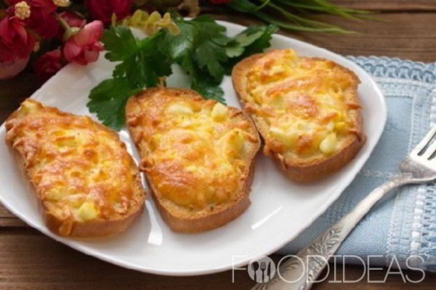 Рецепт гренков с сыром в духовке